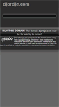 Mobile Screenshot of djordje.com